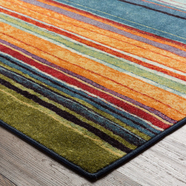 Picasso Wine Rug Contemporary Area Rugs By Mohawk Home