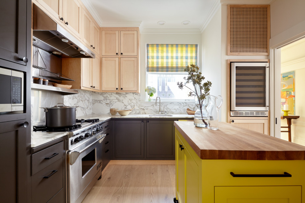 Inspiration for a timeless kitchen remodel in San Francisco