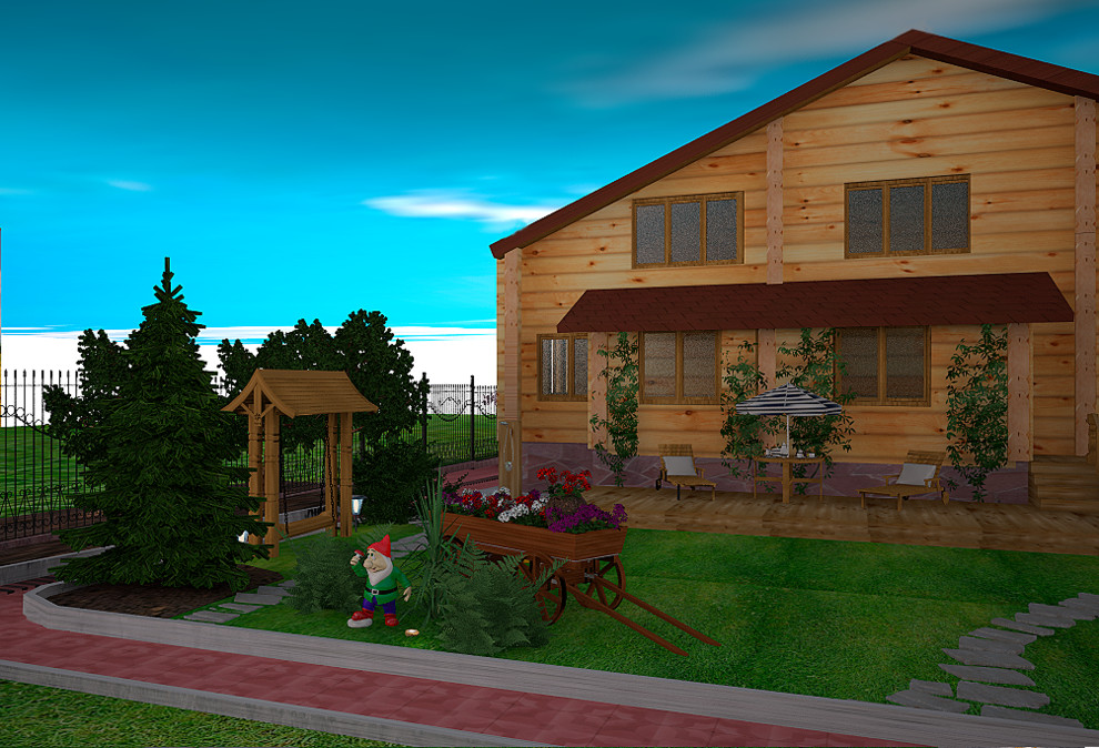 Ландшафтный дизайн участка