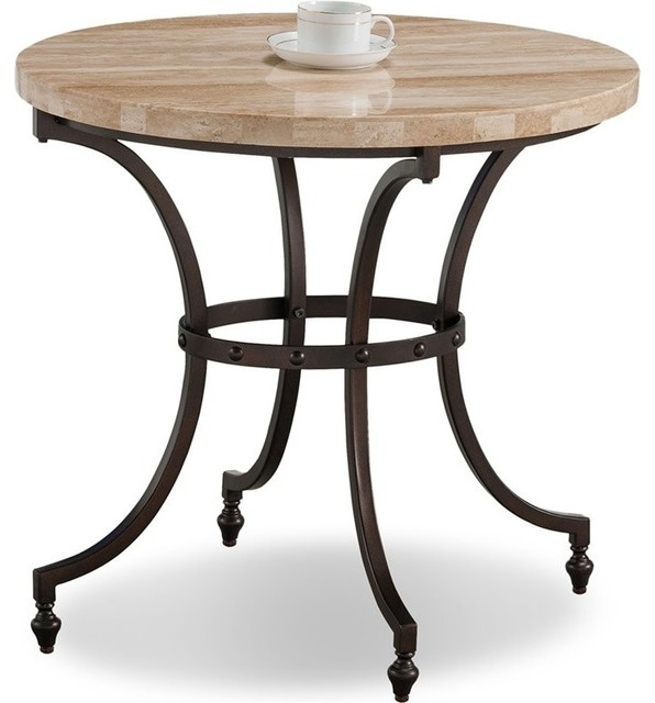 Leick Furniture Favorite Finds 30 Oval Side Table In Beige Bronze