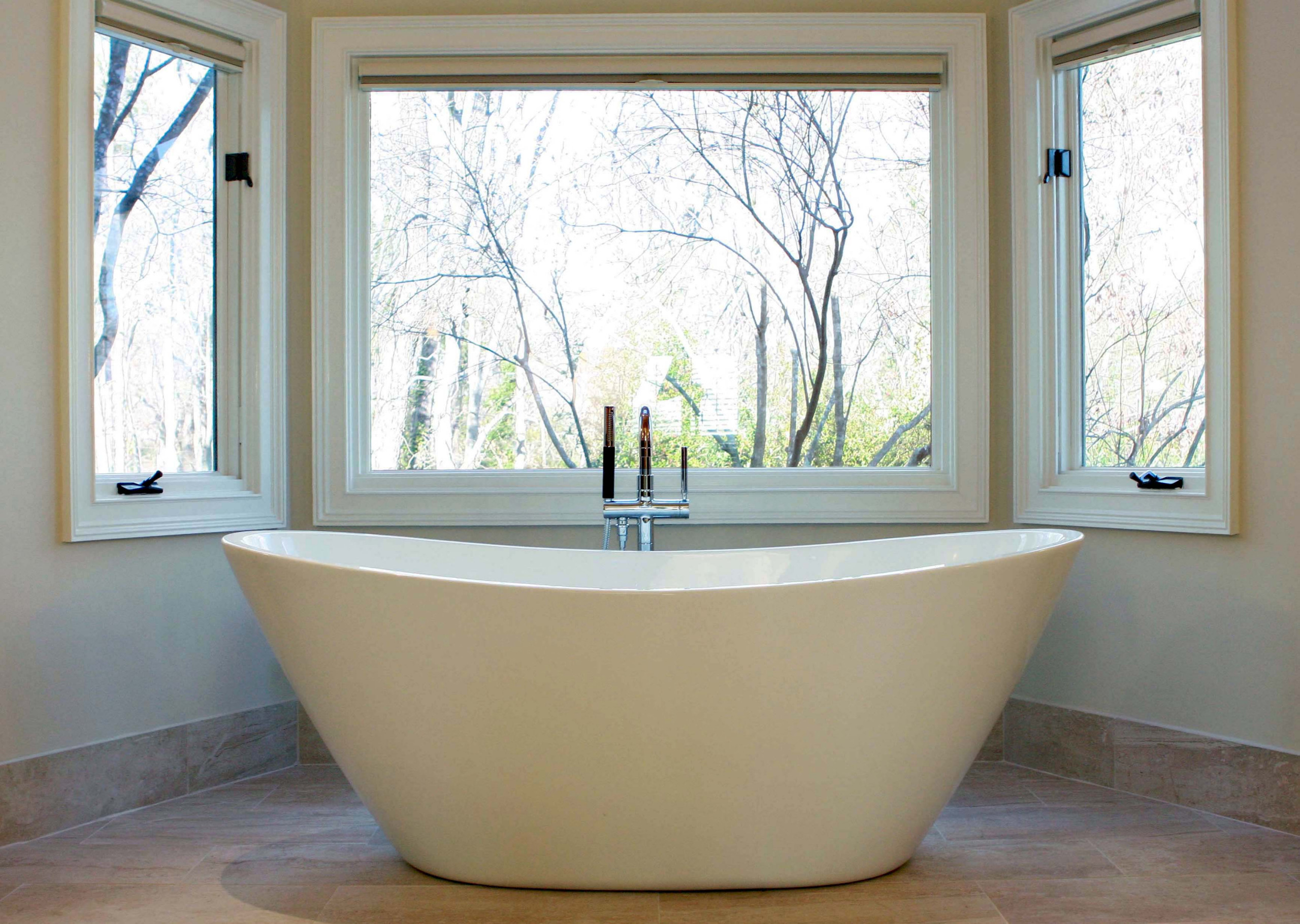 Sandy Springs Transitional Master Bath