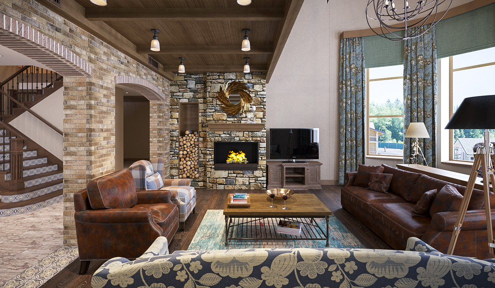 Интерьер загородного дома в пос. Никольские озёра