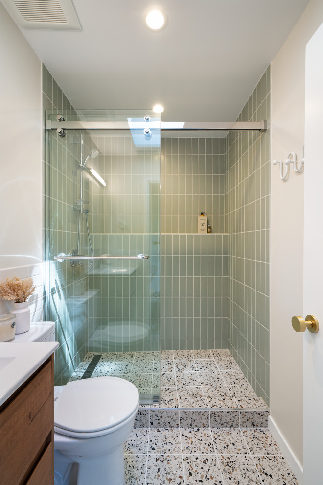 Playful Mid-Century Inspired Home Remodel with Custom Millwork