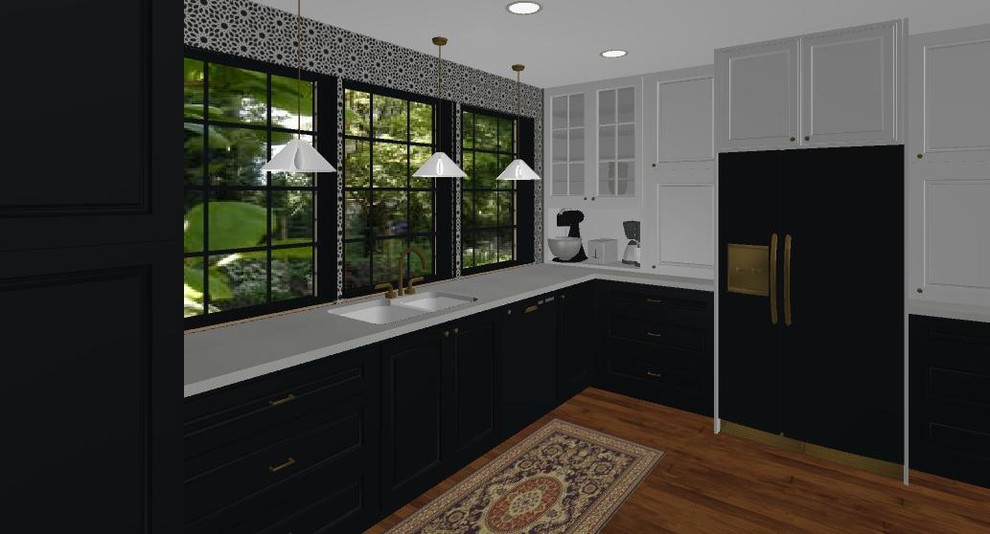 Home design - transitional home design idea in Austin