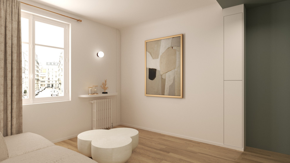 Projet - Le salon - Vue 3D