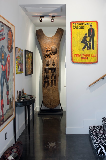 Wolfe Residence eclectic-corridor