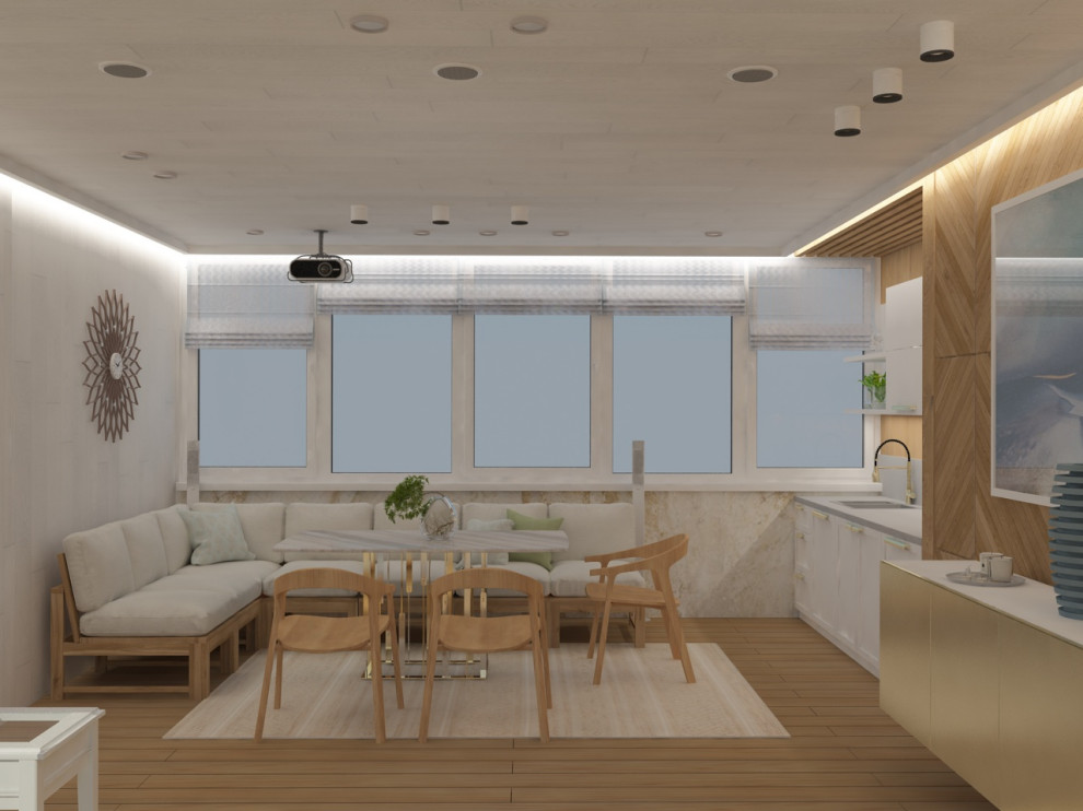 Терраса на крыше дома