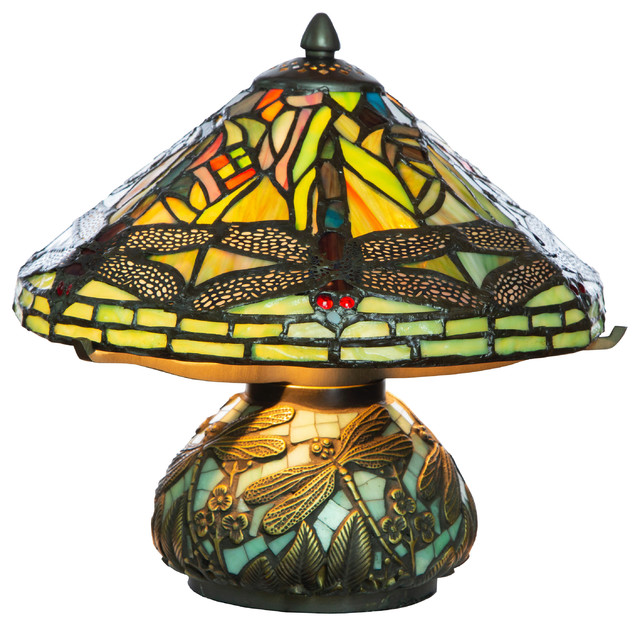 tiffany style dragonfly table lamp