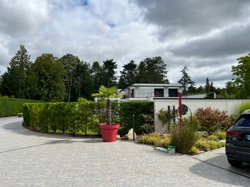 Jardin contemporain dans les Yvelines