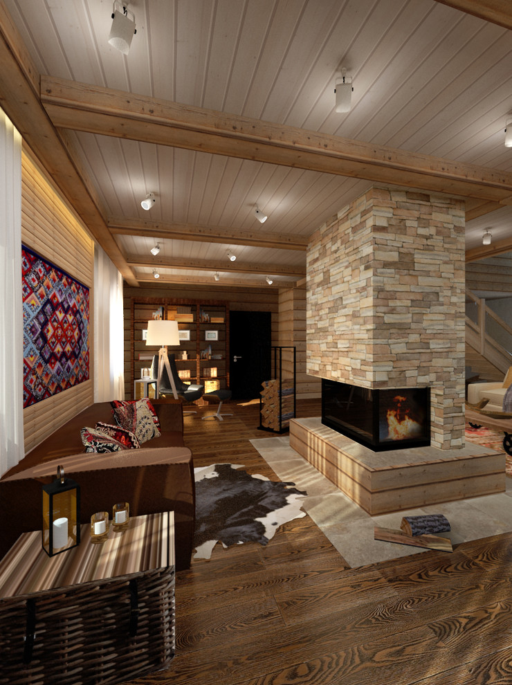 Проект загородного дома в стиле Шале