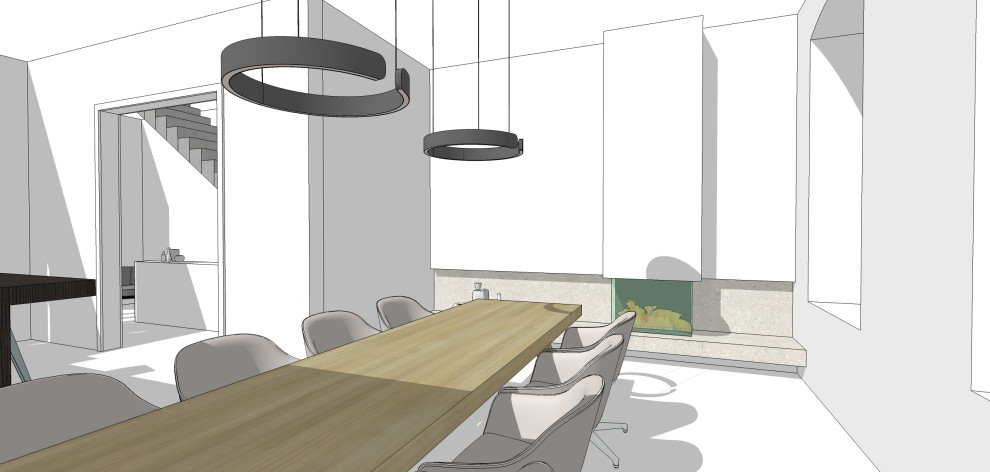 Modernisierung eines Stadthauses mit Ersatzbau im Innenhof