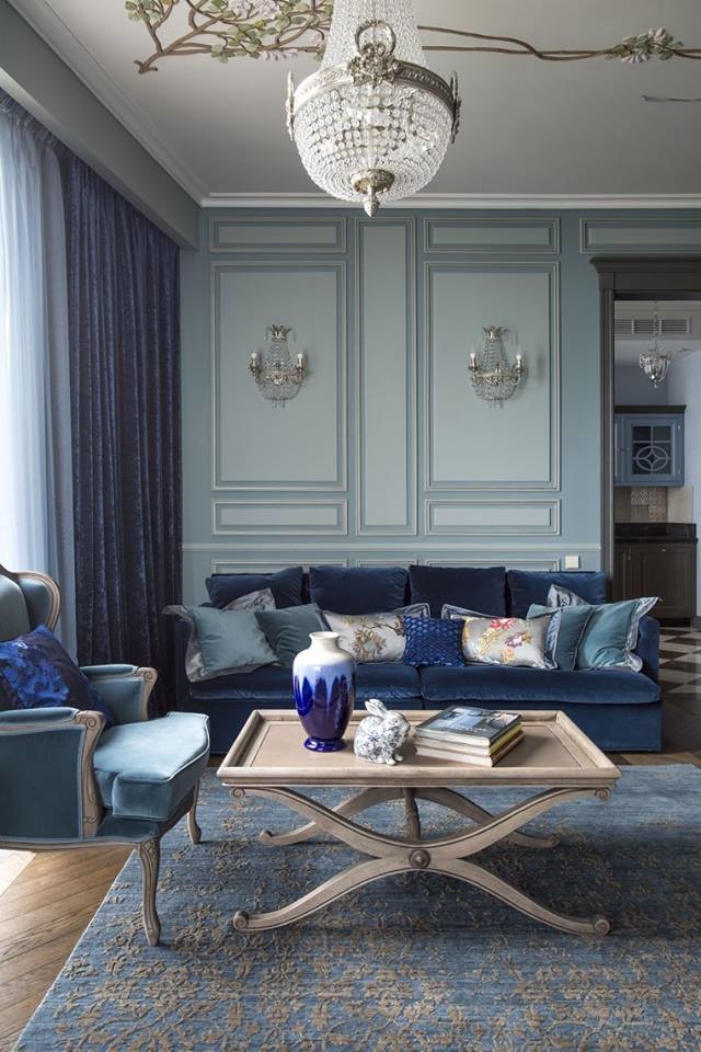 Квартира на Мосфильмовской, дизайнер Анна Разумеева-Смирнова