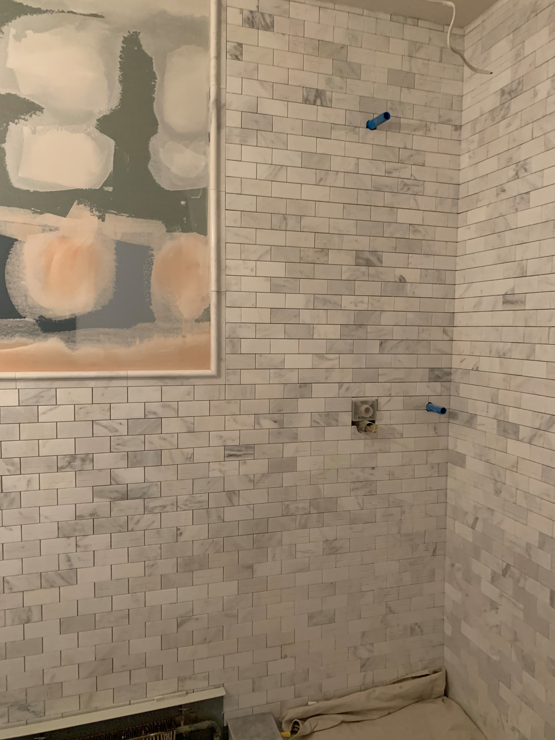 Marble Subway Bathroom