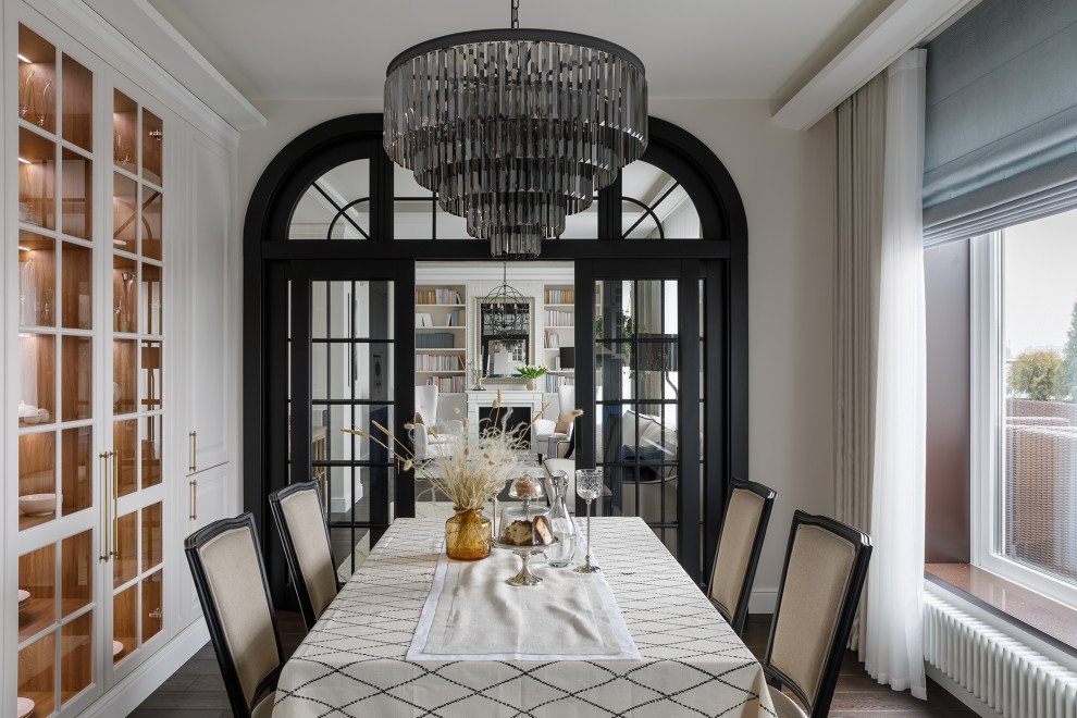 Реализованный проект квартиры 240м², ЖК Смольный проспект