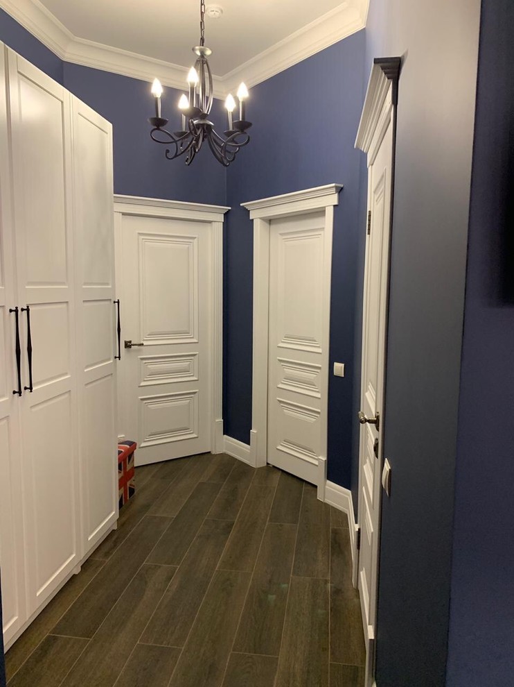 Двери в интерьере Ницца 5 в глухом исполнении