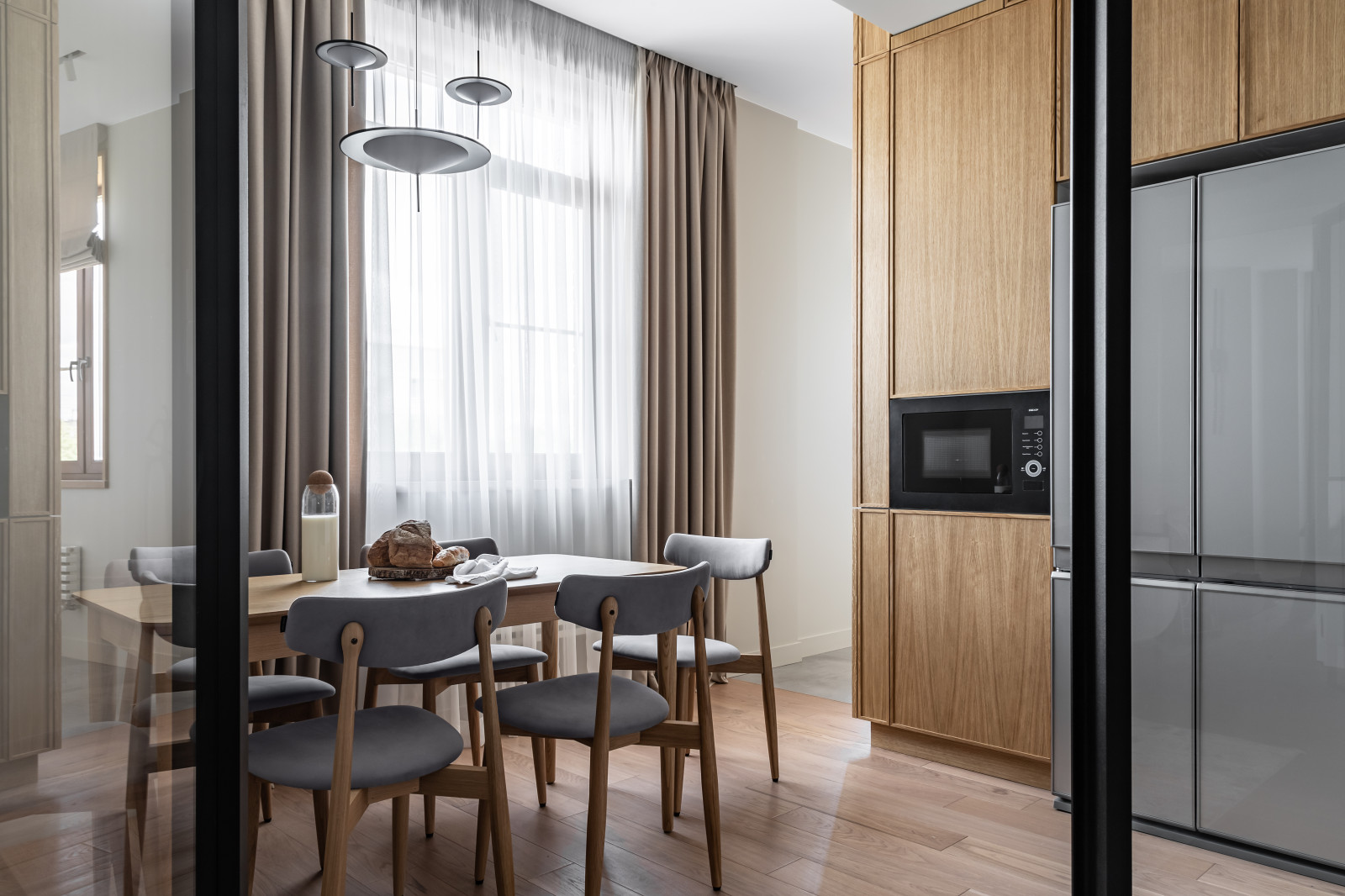 Светлая квартира для большой семьи