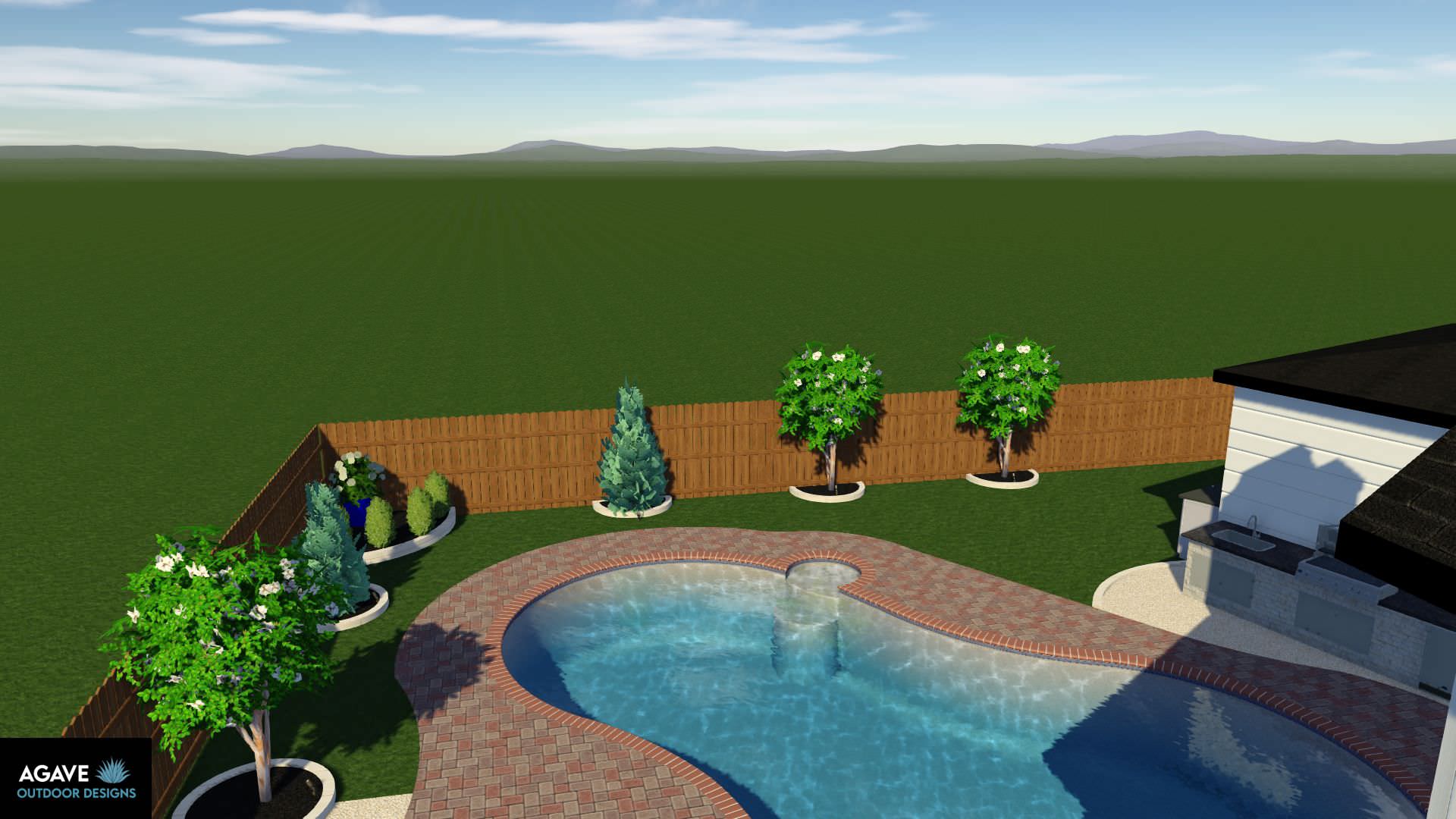 Front and Back yard makeover in Del Monte HTX