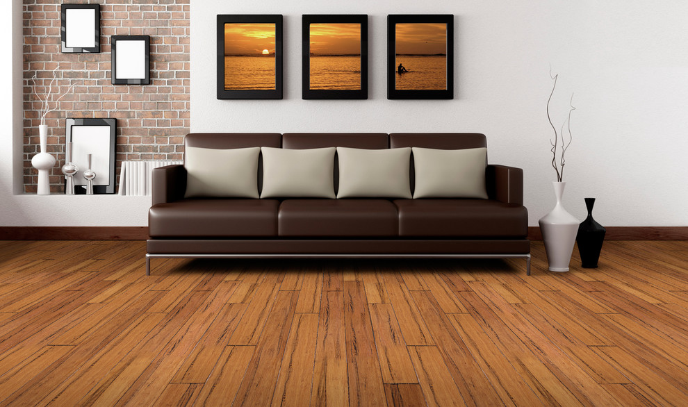 Inspiration for a rustic home design remodel in Atlanta