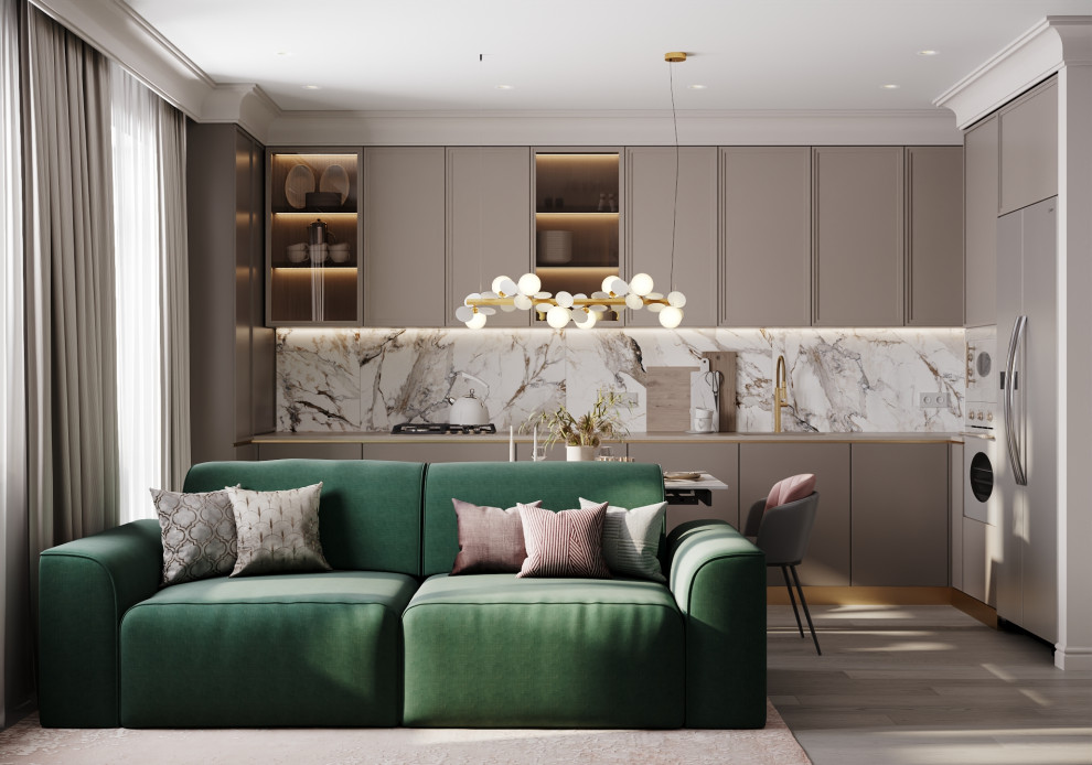 Нежный дизайн для молодой девушки