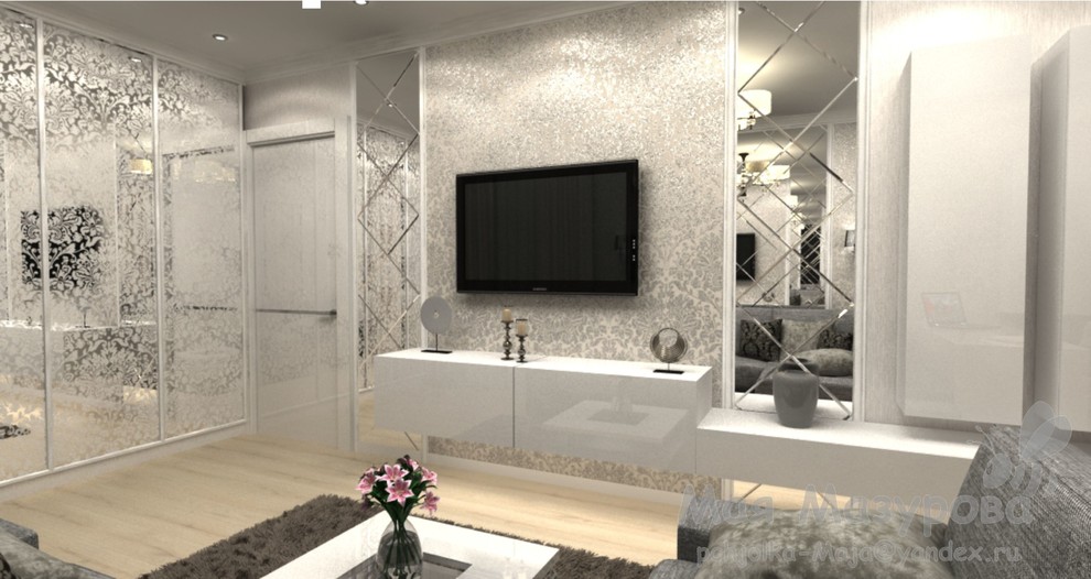 57,6 кв.м. благородной монохромности