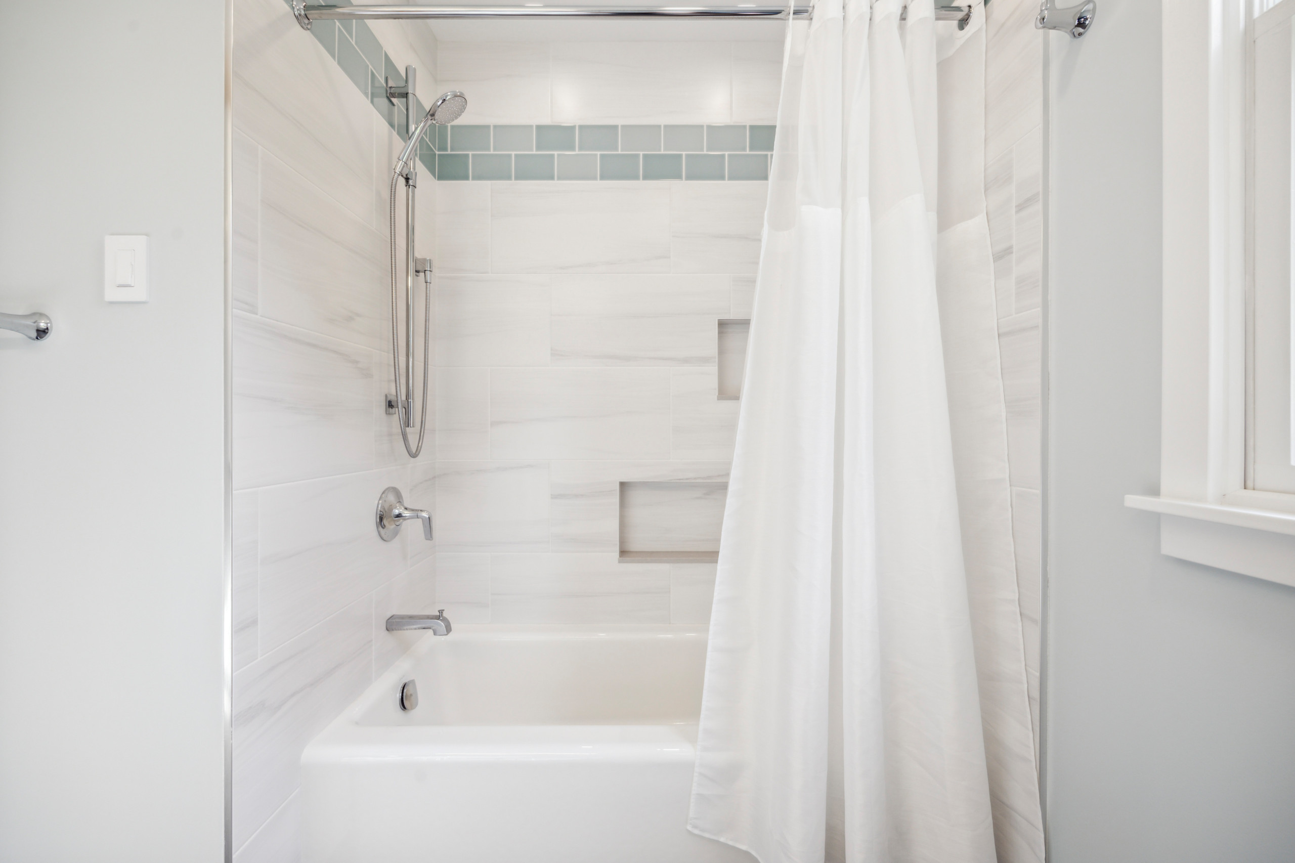 Fresh and Clean Hall Bath