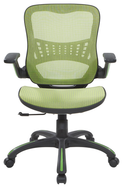Mesh Seat And Back Manager S Chair Green Contemporary Mesh Seat And Back Manager S Chair