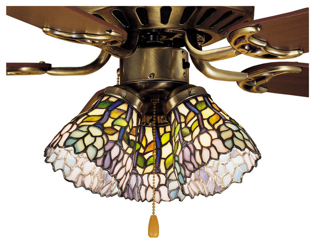 Meyda Tiffany Wisteria Ceiling Fan Light Shade X-67472 ...