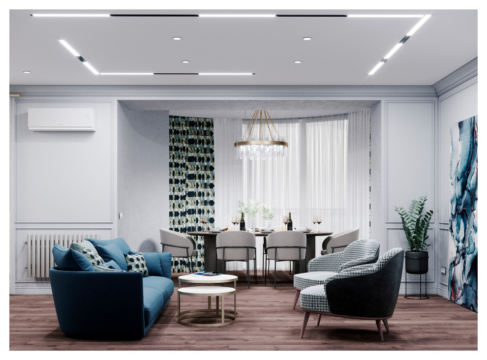 Квартира молодой девушки в Scandis