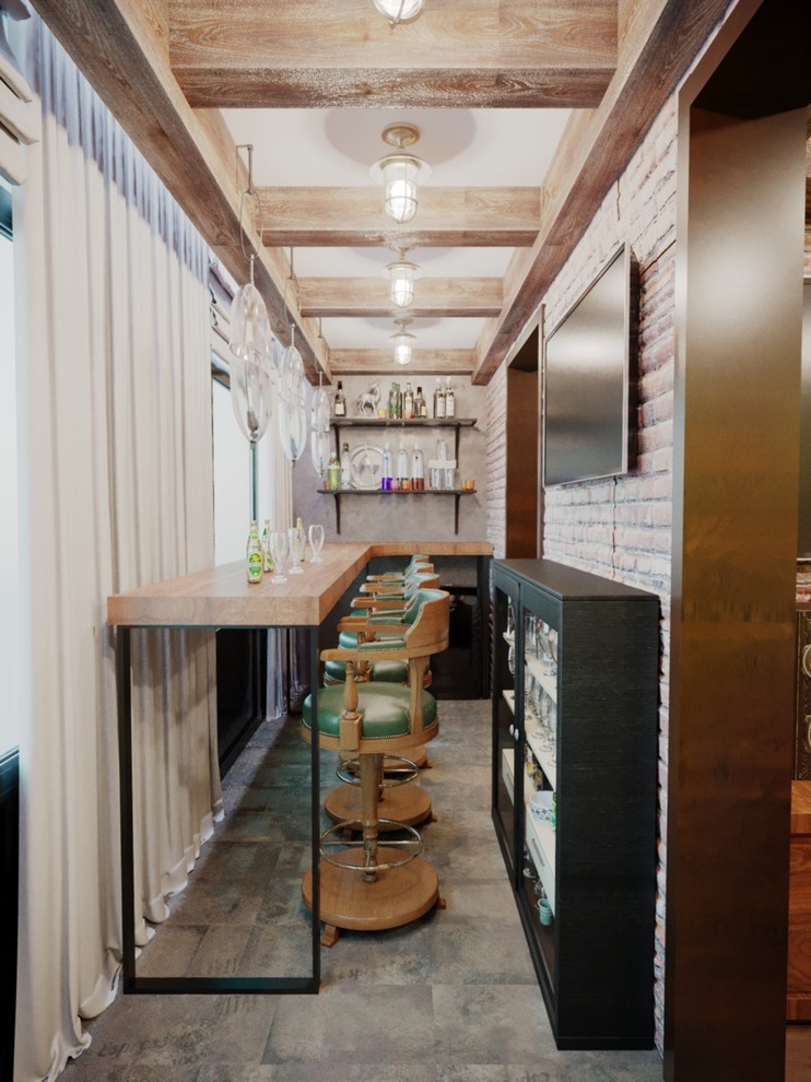 Квартира на Пулковском шоссе в стиле ирландского паба. 40 кв.м. Итог