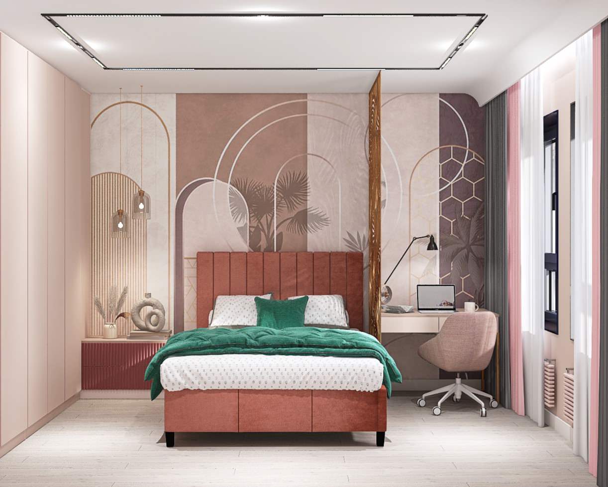 Двухкомнатная квартира 83 кв. м для мамы с дочкой подростком.