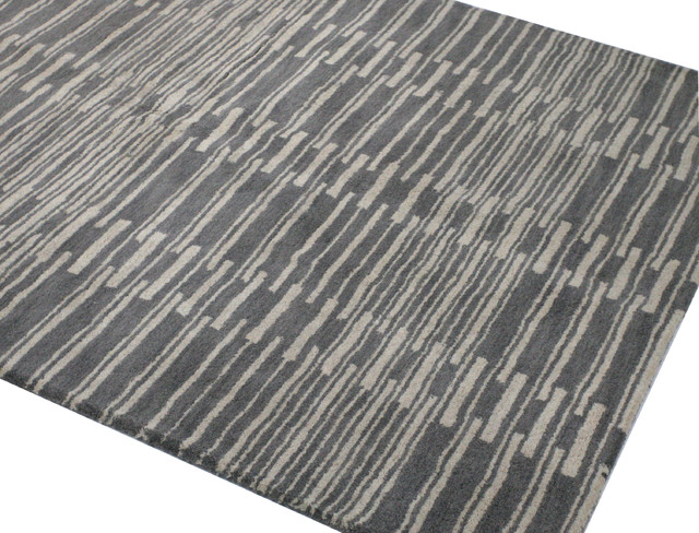 Bashian Princeton Area Rug, Gray, 2.6'x8'