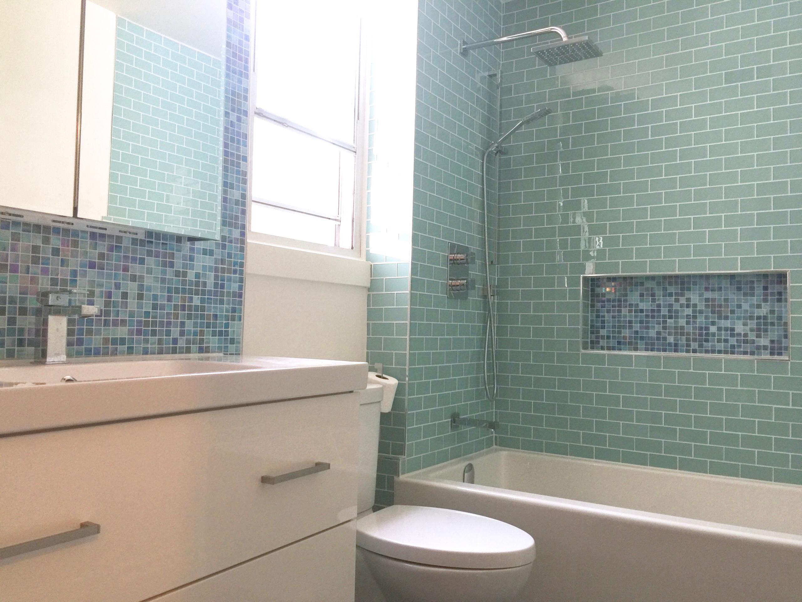 Blue Mosaic/Aqua Subways