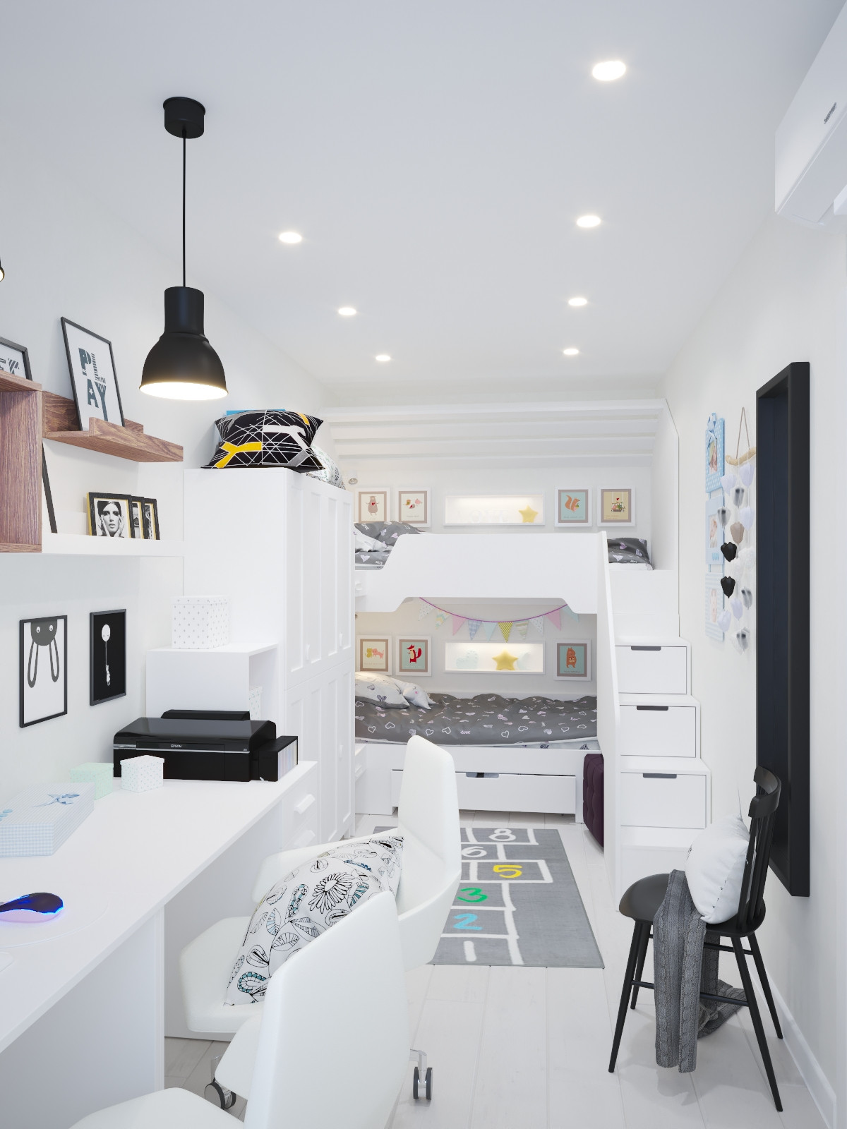 Двухкомнатная квартира №2 / Чебоксары / 2020 год