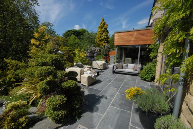Our Projects courtyard