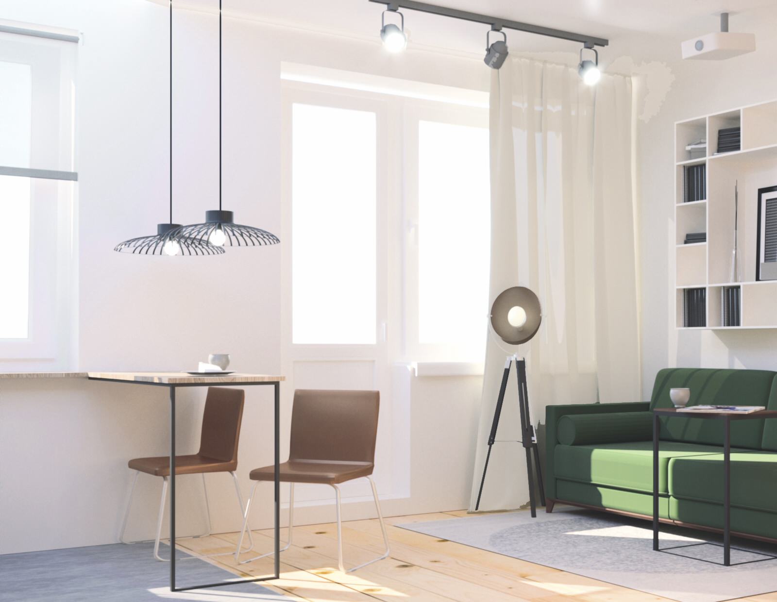 33м2 на Тимирязевской.