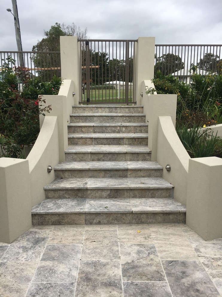 Alfresco, Pool and extensive Travertine luxury