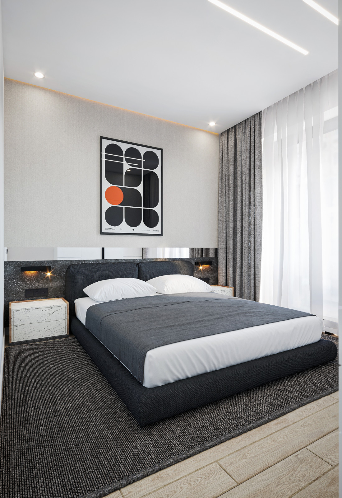 Дизайн-проект квартиры в ЖК "Метрополия" г. Москва