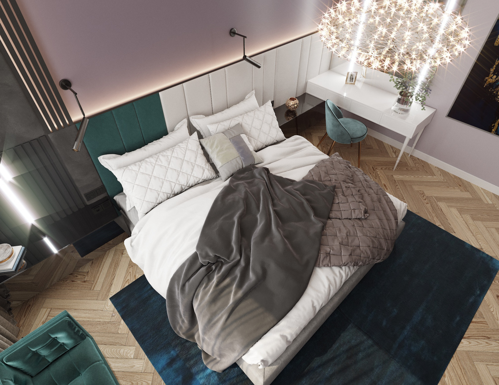 Интерьеры загородного дома в ЖК Олимпийский