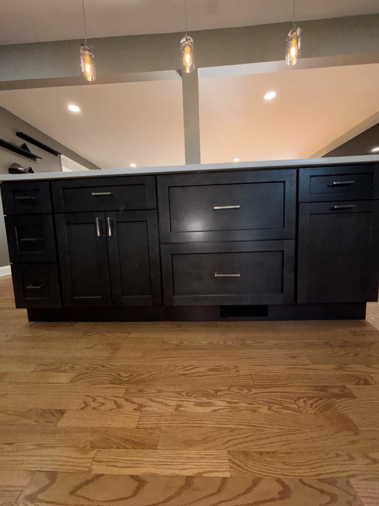 Open concept kitchen