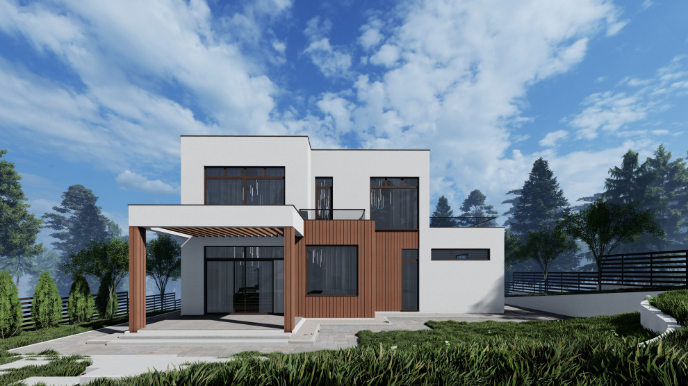 Современный дом в Кондырева