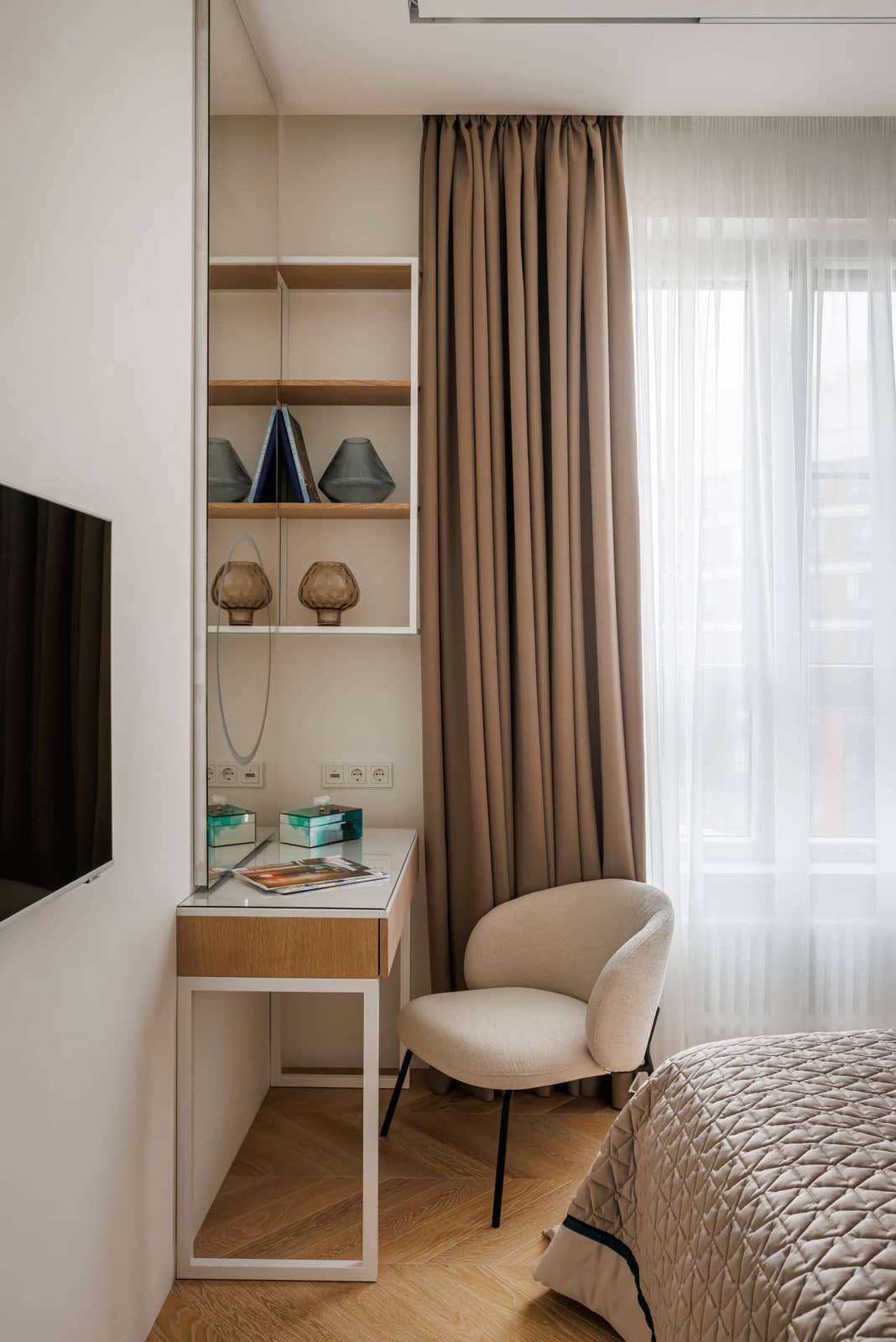 Дизайн и ремонт квартиры в ЖК «Сердце столицы» — На берегу реки