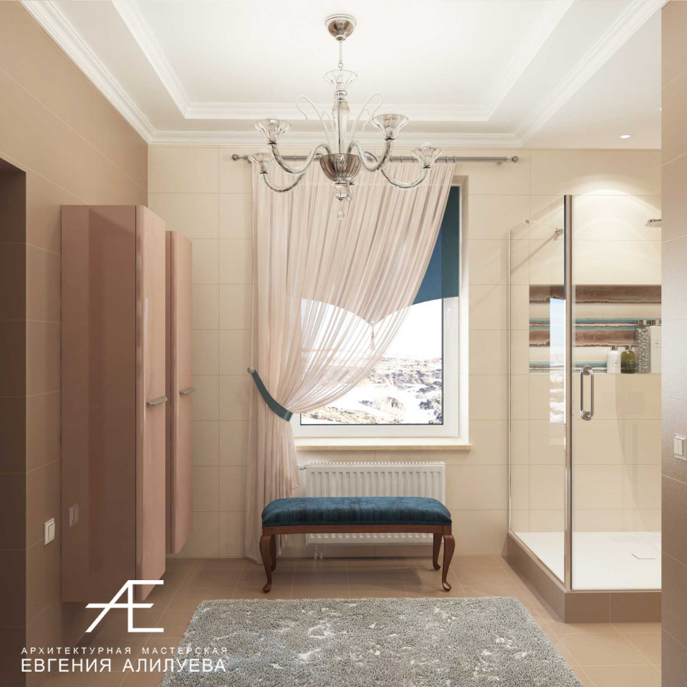 Санузел в доме в пос. Сосновка