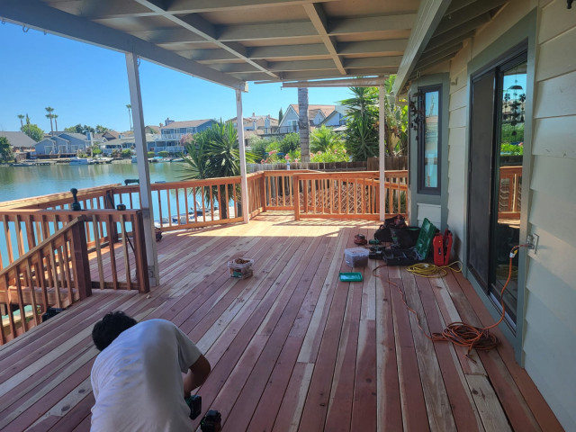 New Deck! american-traditional-terrace