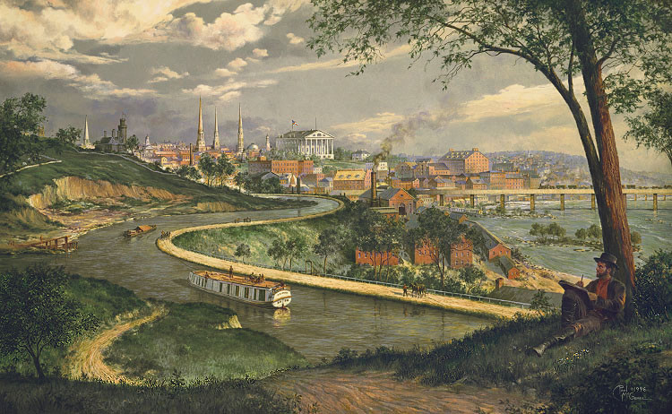 "Old Richmond on the James" by Paul McGehee