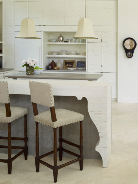 Inspiration for a transitional kitchen remodel in Miami