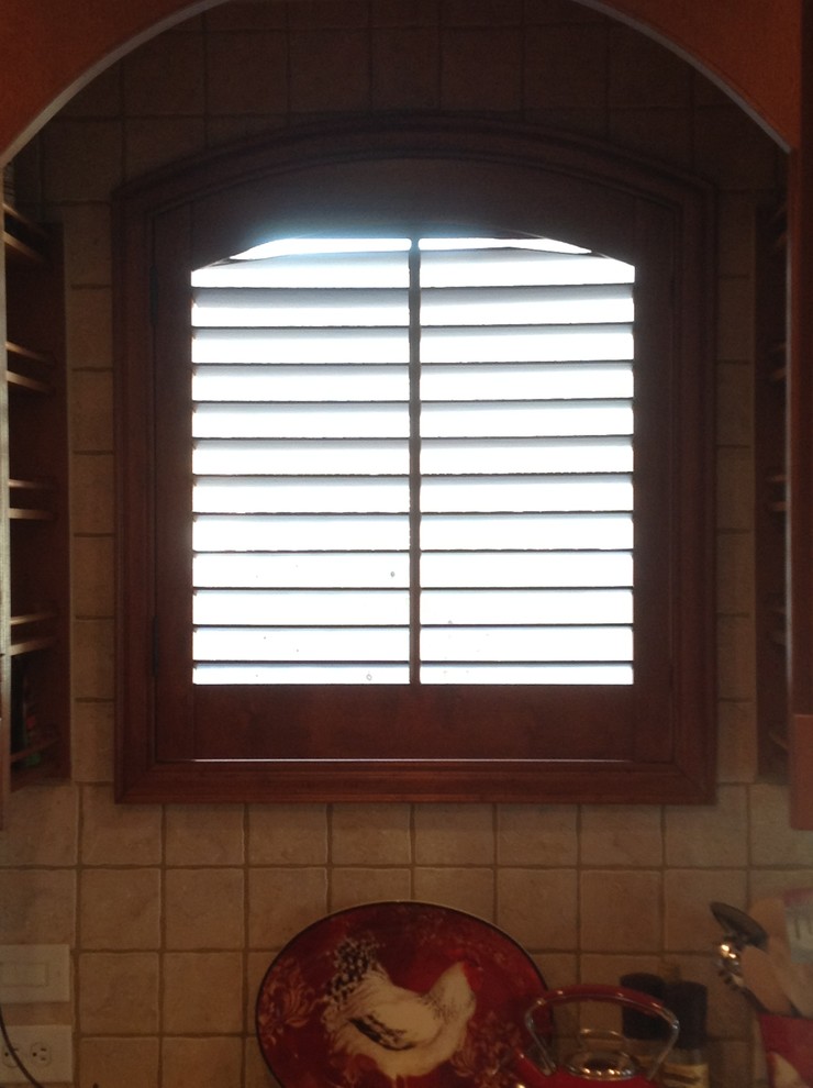 Plantation Style Shutters Southwestern Kitchen Houston by
