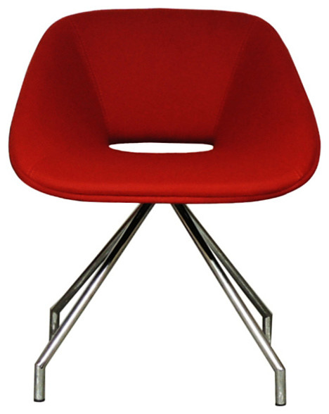 Red Chair, Genuine Leather Bordo - 431