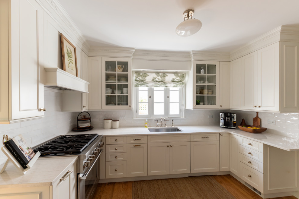 Kitchen - transitional kitchen idea in Chicago