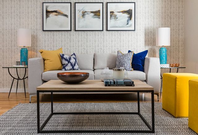 Blackheath contemporary-vardagsrum