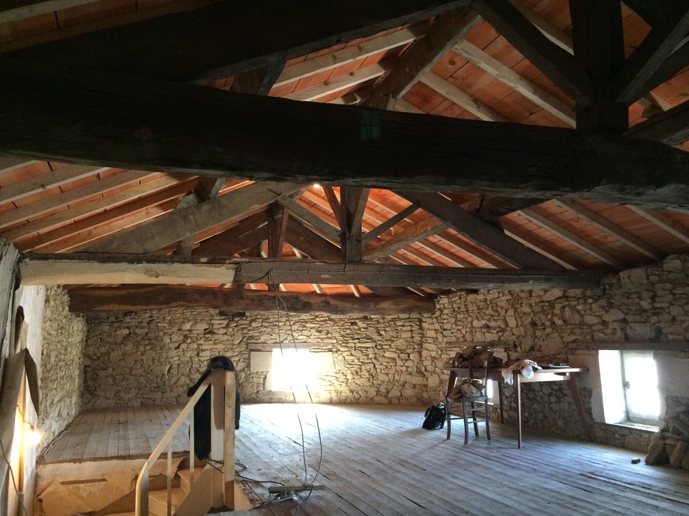 Rénovation intérieure et extérieure d'un grenier